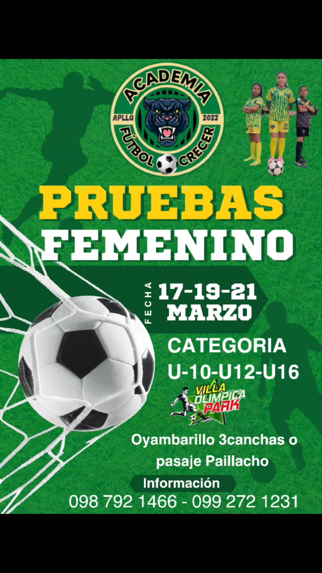 @ACADEMIA DE FUTBOL CRECER ⚽️🥇