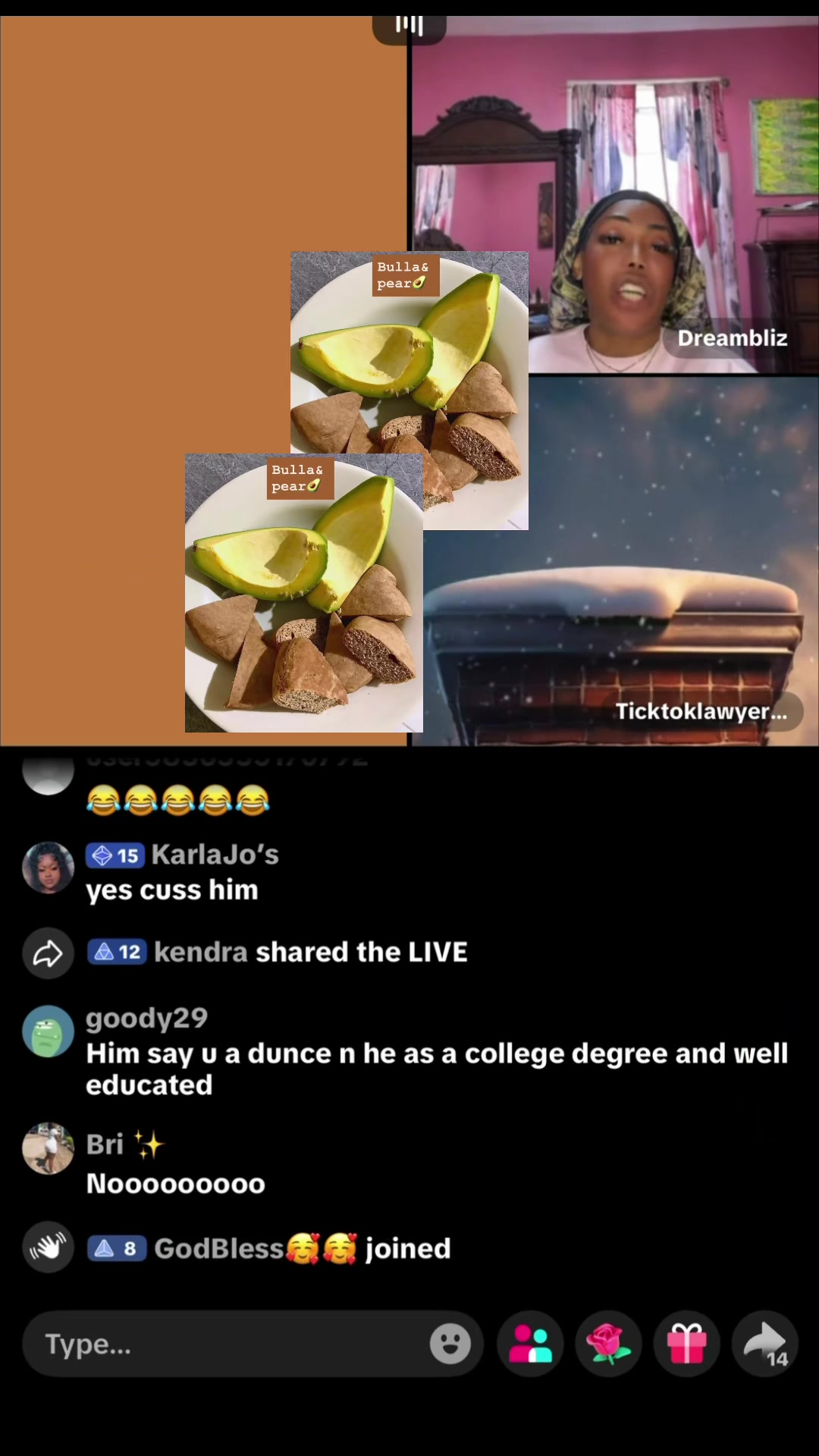 @Bulla and pear 🥑