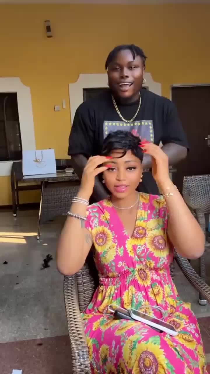 @Regina Daniels