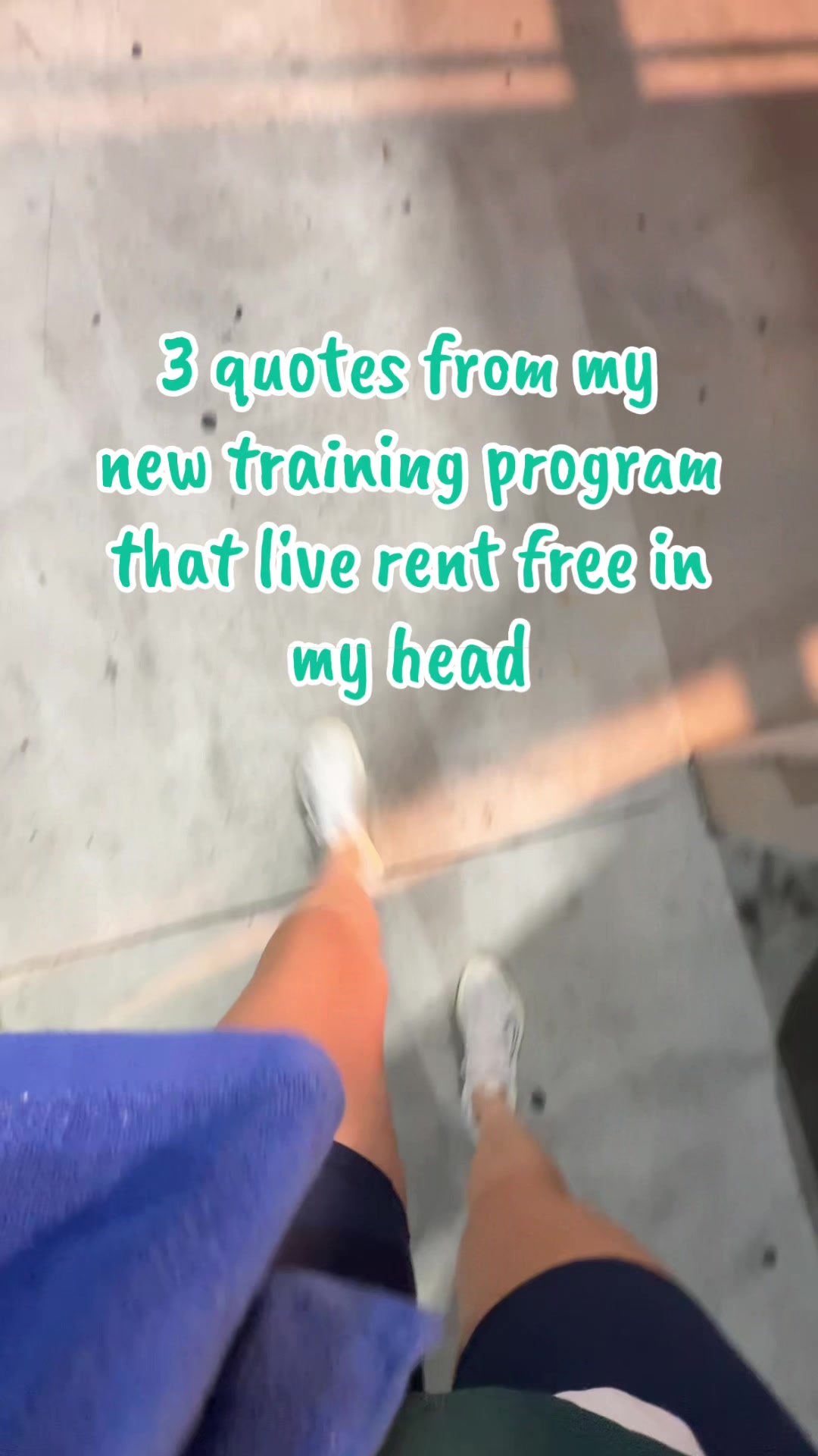 @cristel runs a marathon