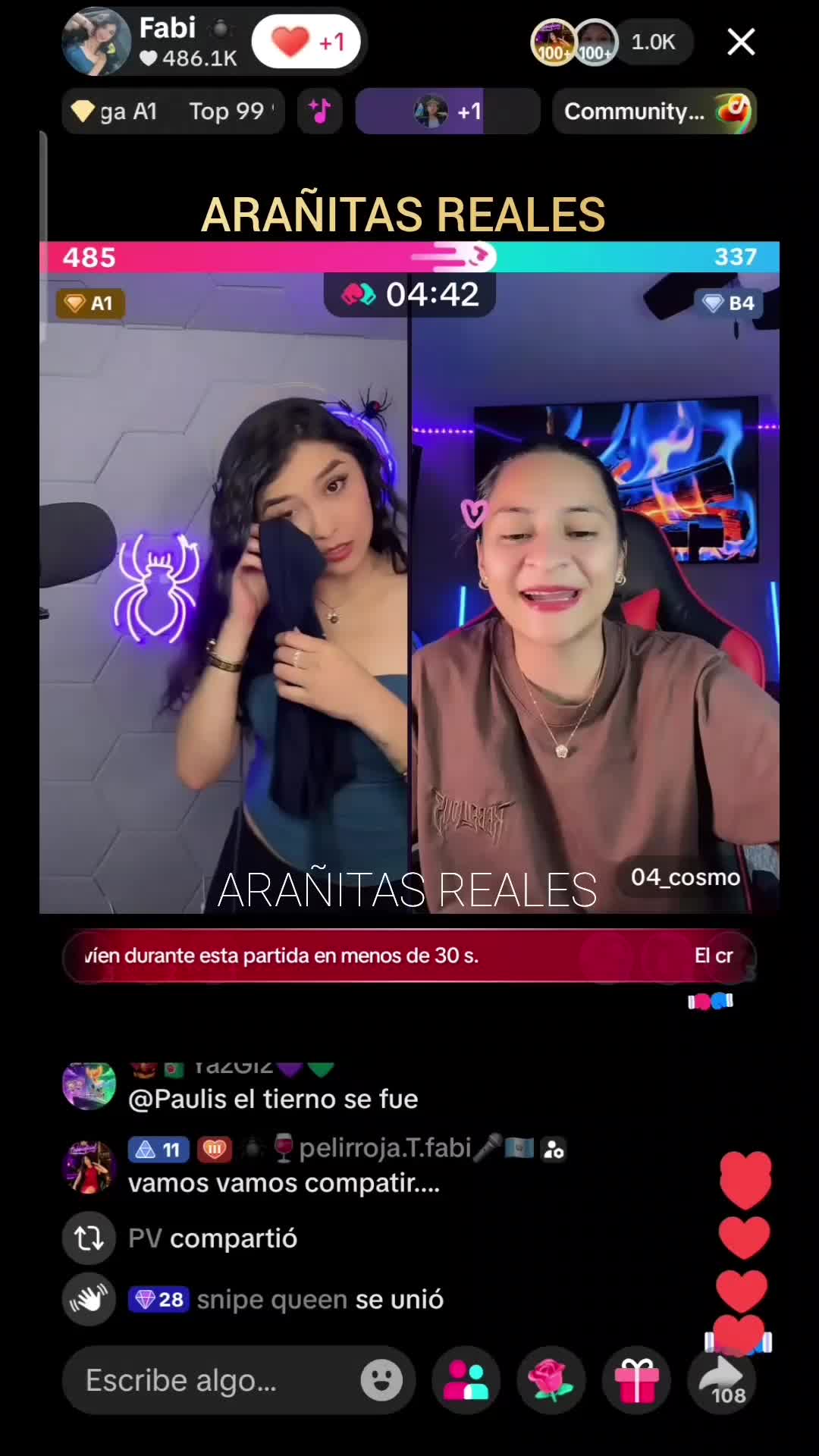 @🕷🍷Arañitas Reales 🎤🇬🇹