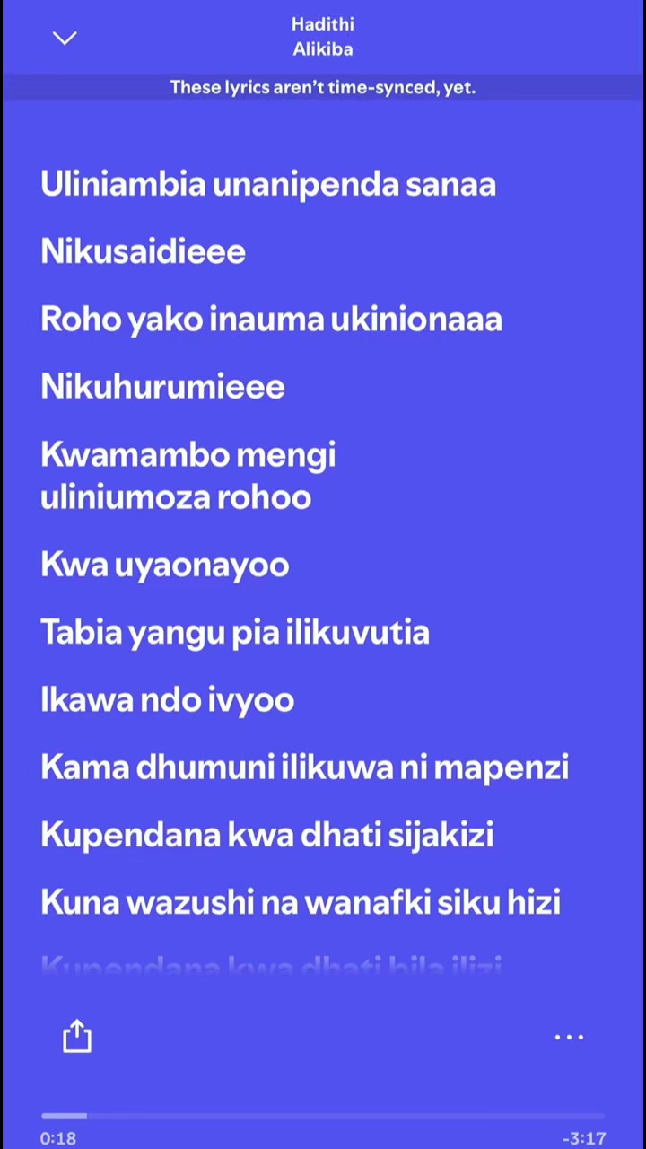 @SPOTIFY LYRICS