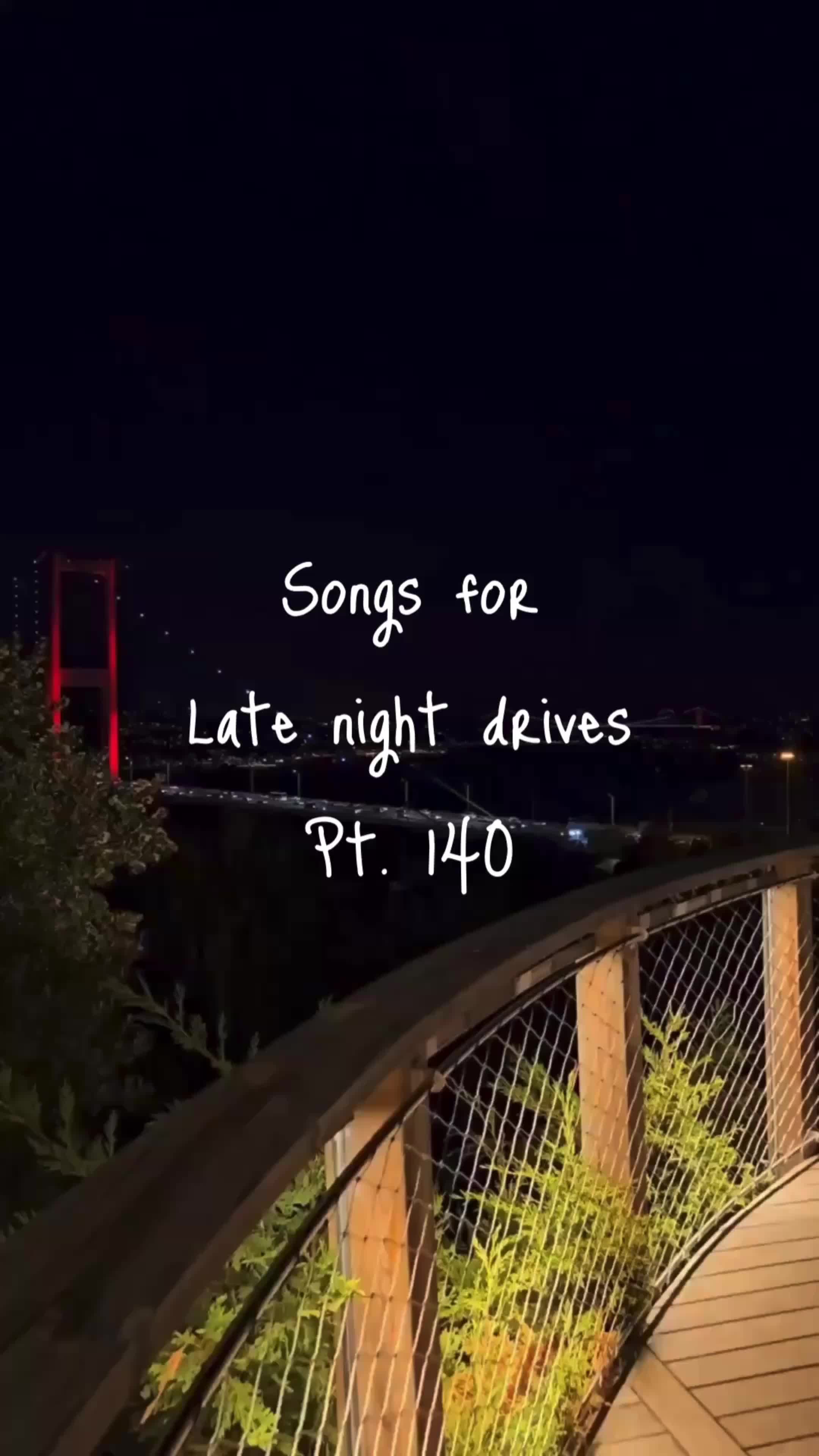 @late nite drives 🥀✨