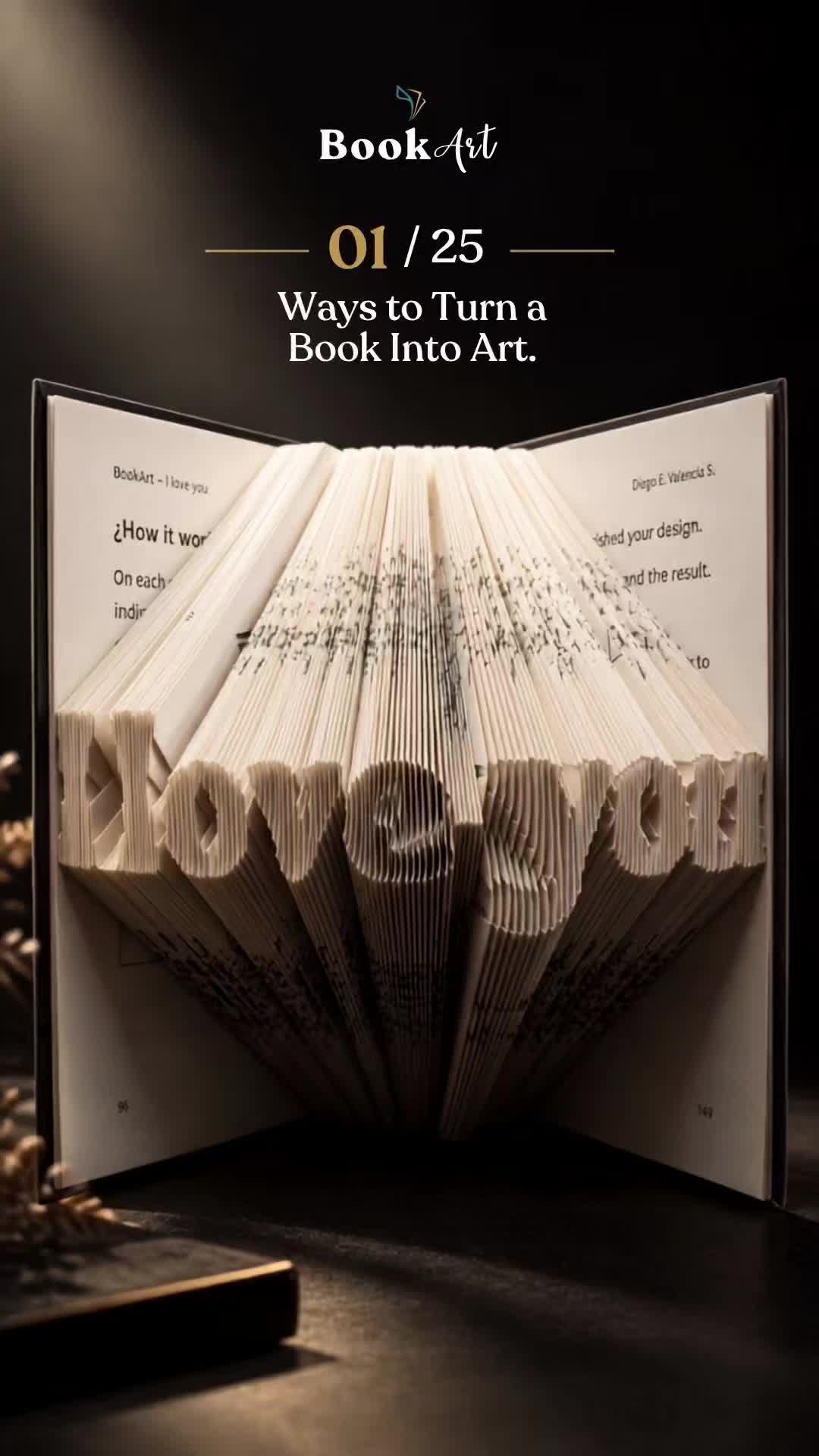@BookArt. Book folding