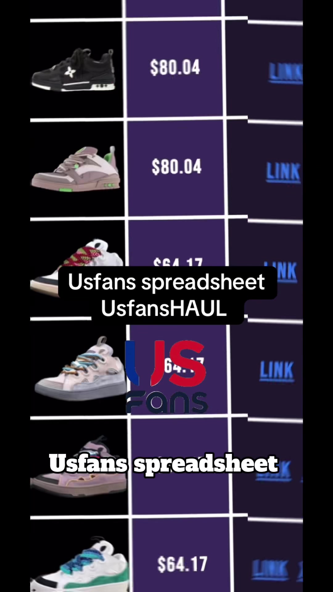 @Usfans Spreadsheet