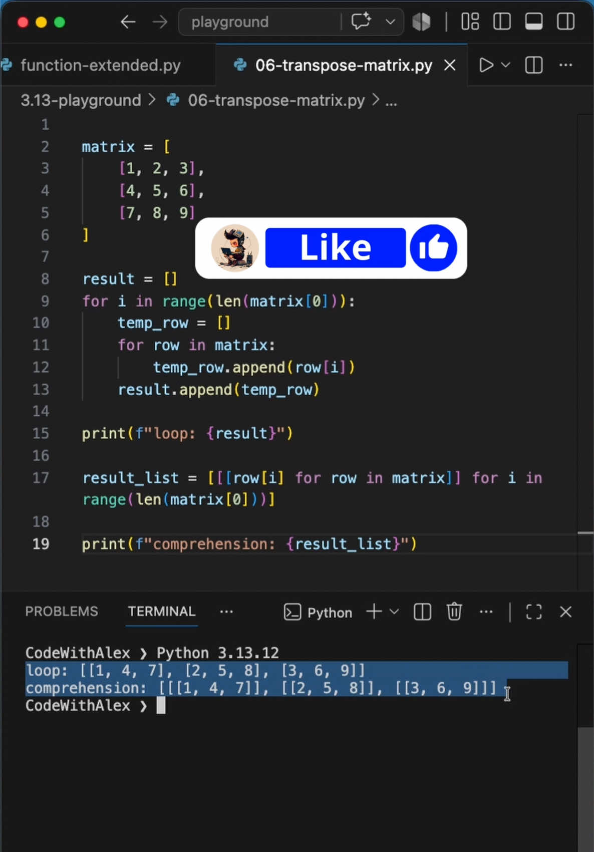 @Code With Alex