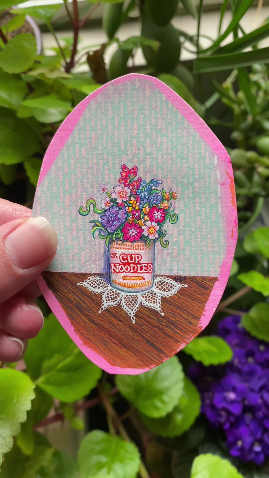 @Jillian Renee: Tiny Paintings