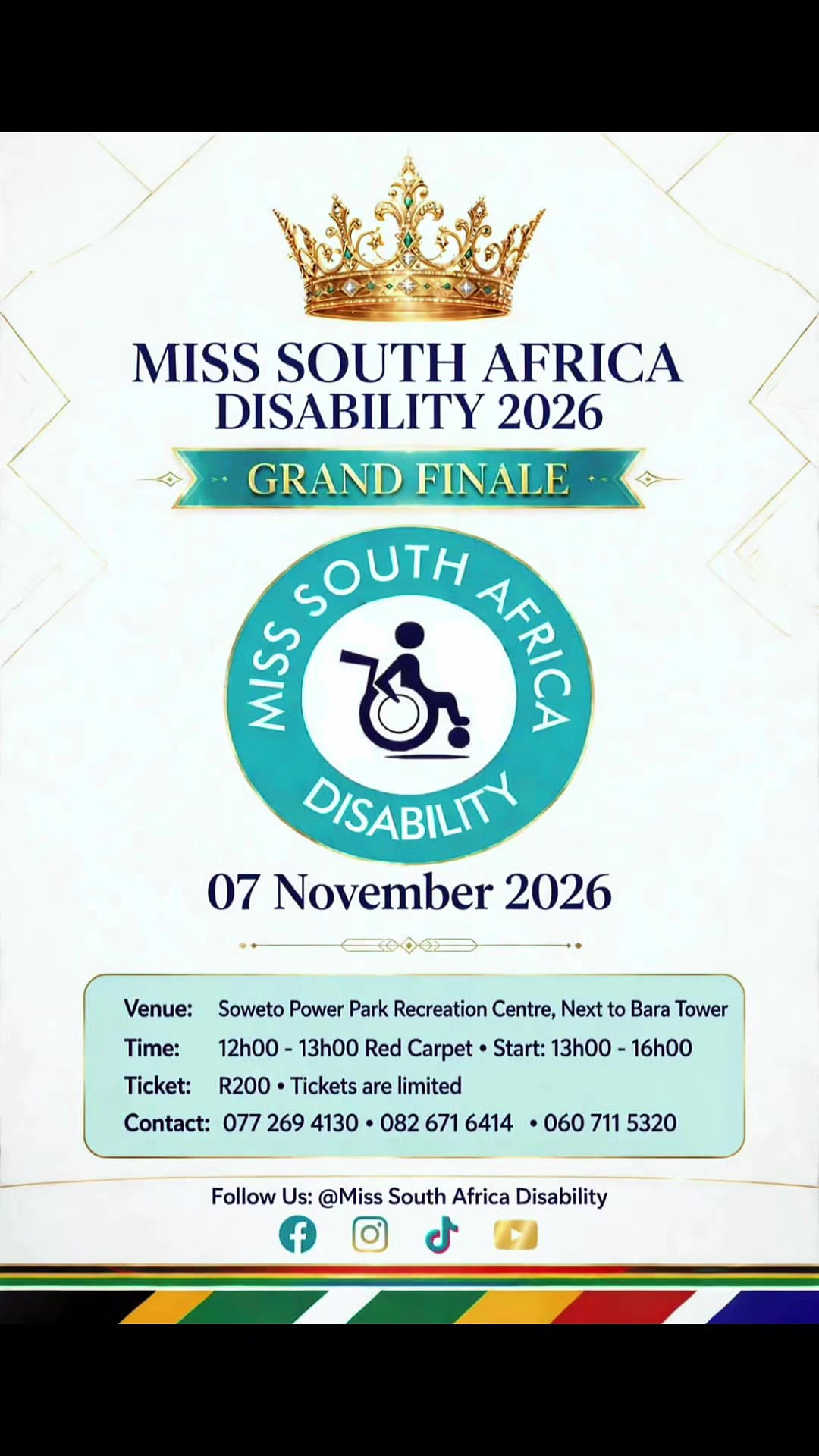 @Miss South Africa Disability