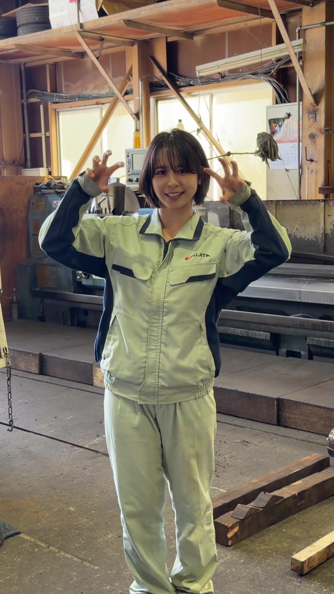 @新潟の工場女子