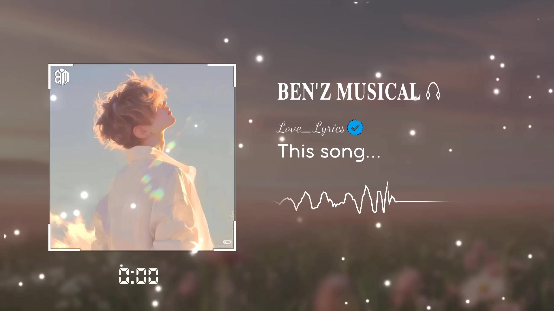 @𝐁𝐄𝐍'𝐙 𝐌𝐔𝐒𝐈𝐂𝐀𝐋 𖦤