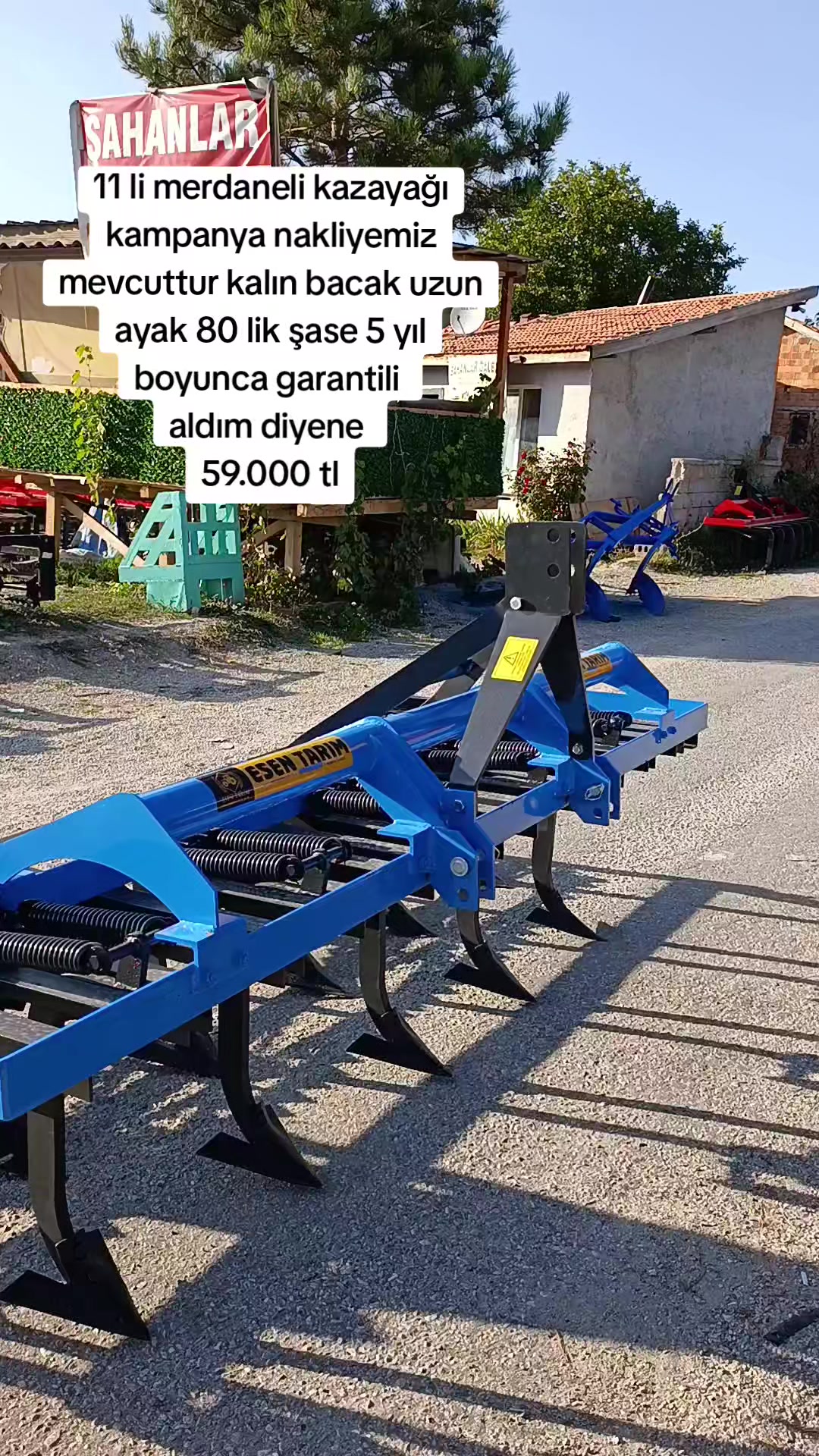 @ŞAHANLAR TARIM ALETLERİ
