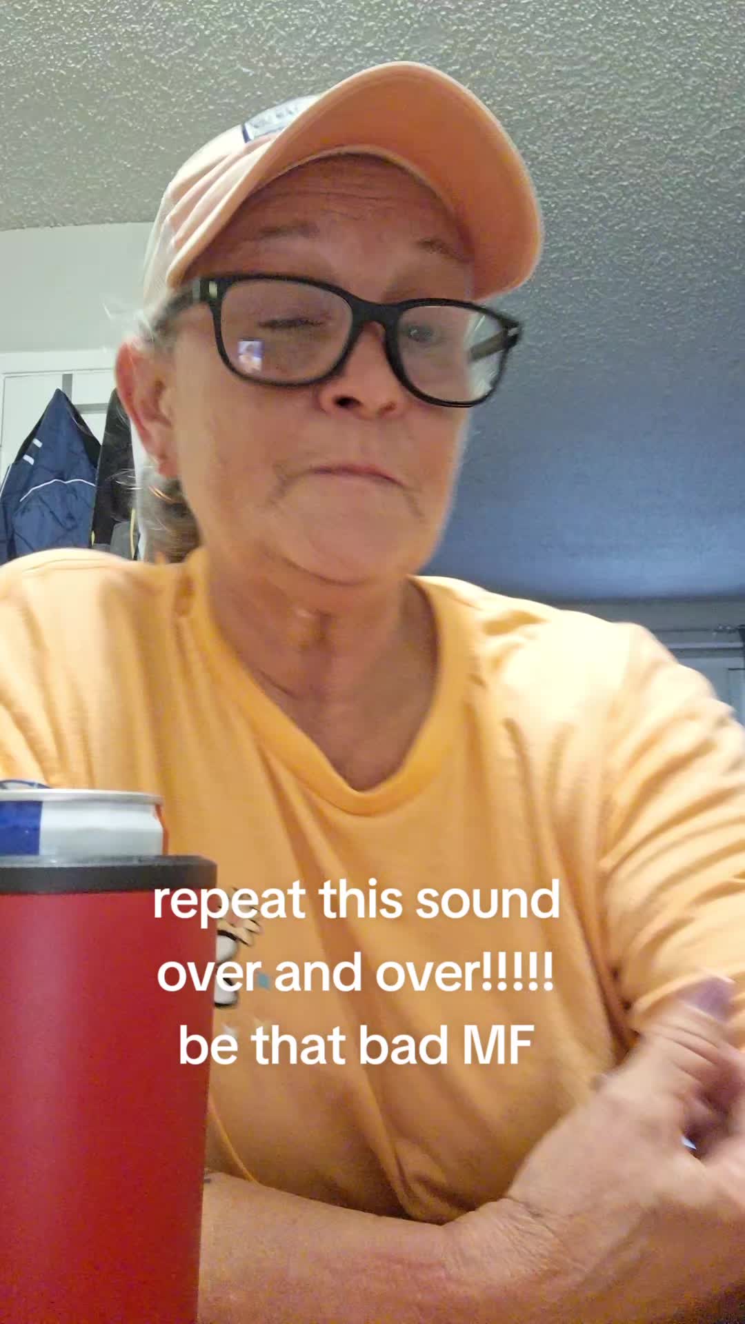 @granny at kitchen table 🎼🎵❌️
