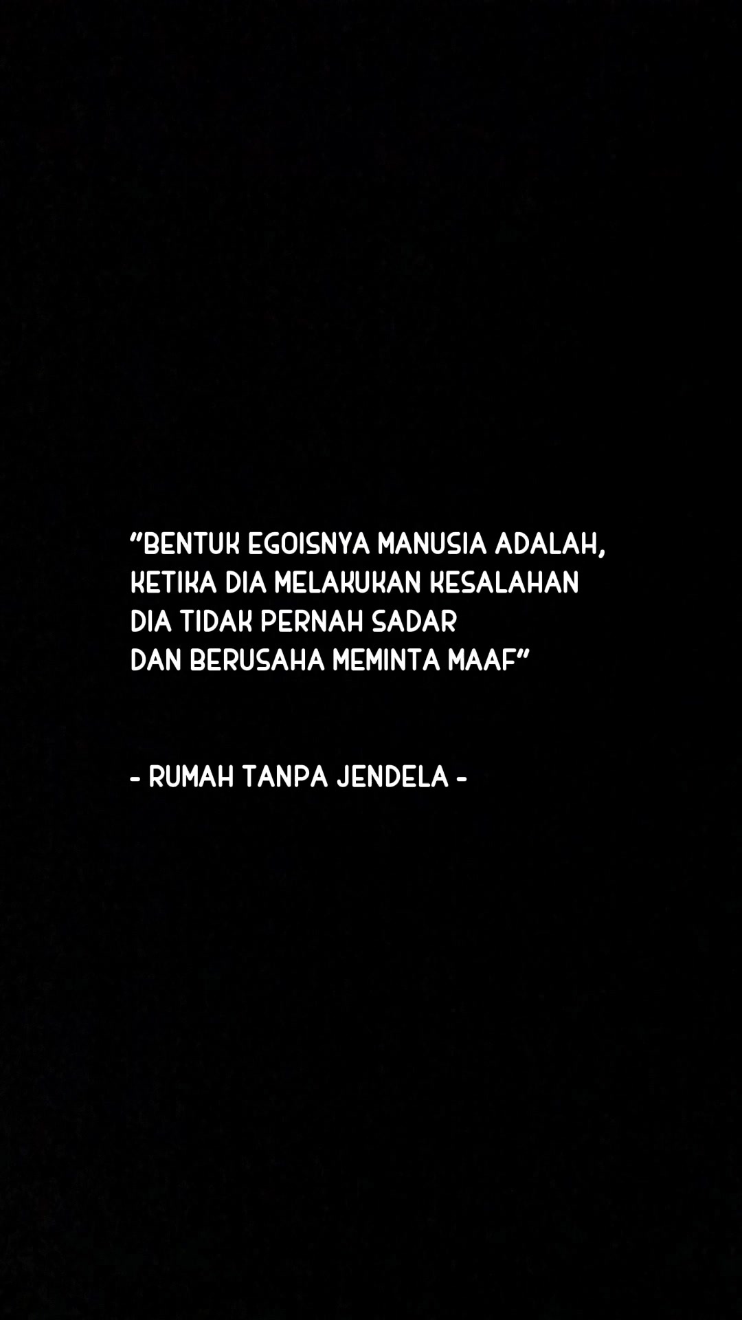 @Rumah Tanpa Jendela