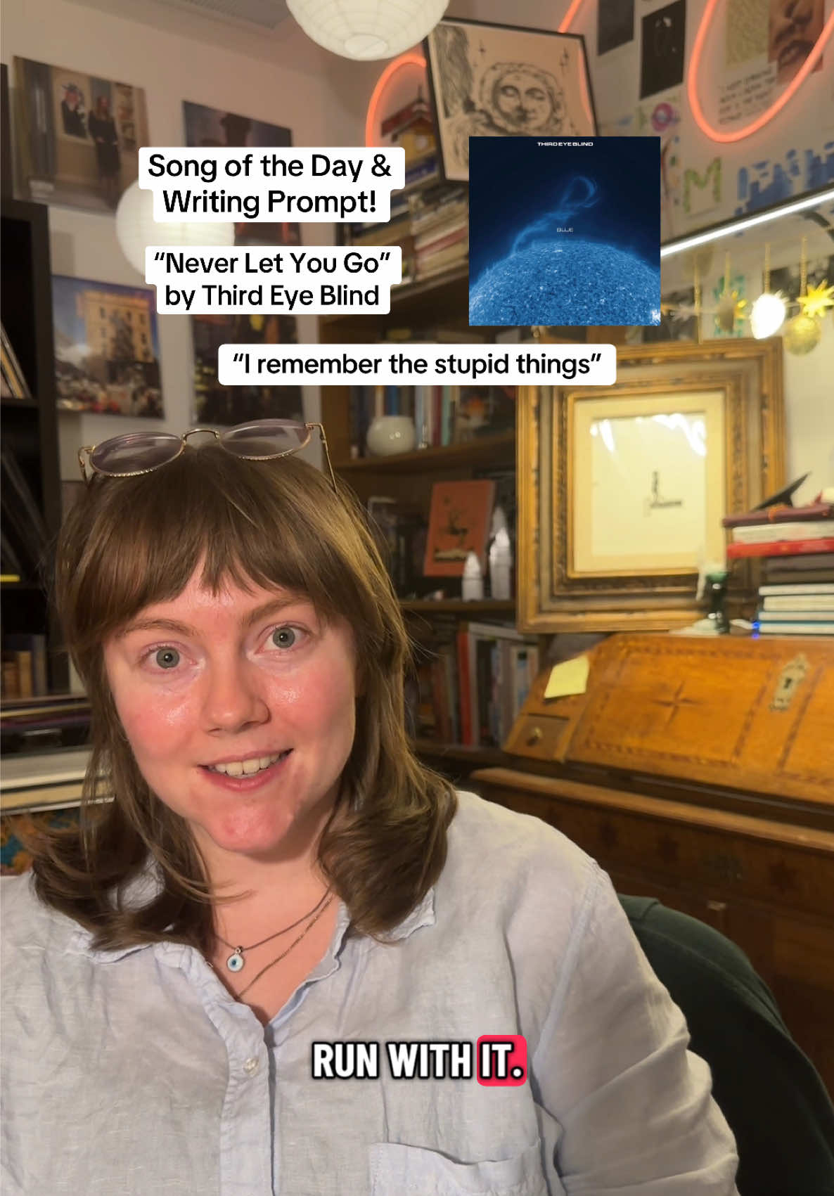 @Meggy is writing