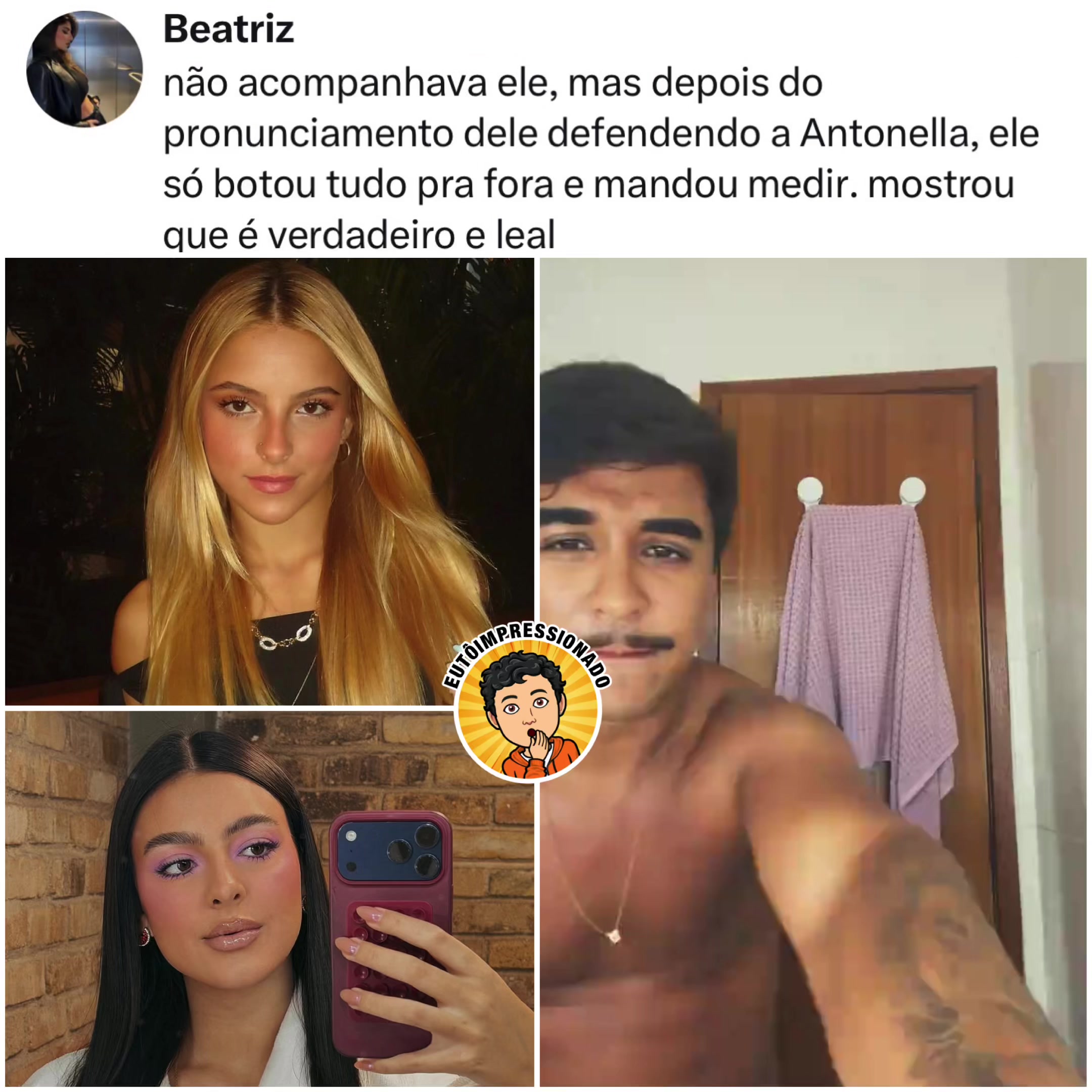 @EU TÔ IMPRESSIONADO! 😲