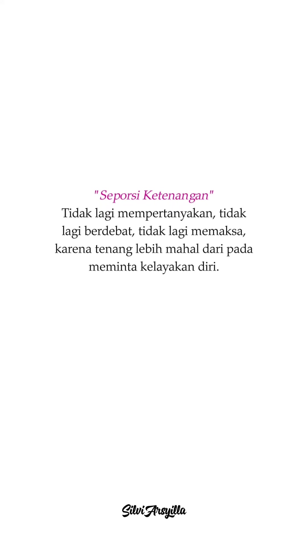 @Silvi Arsyilla