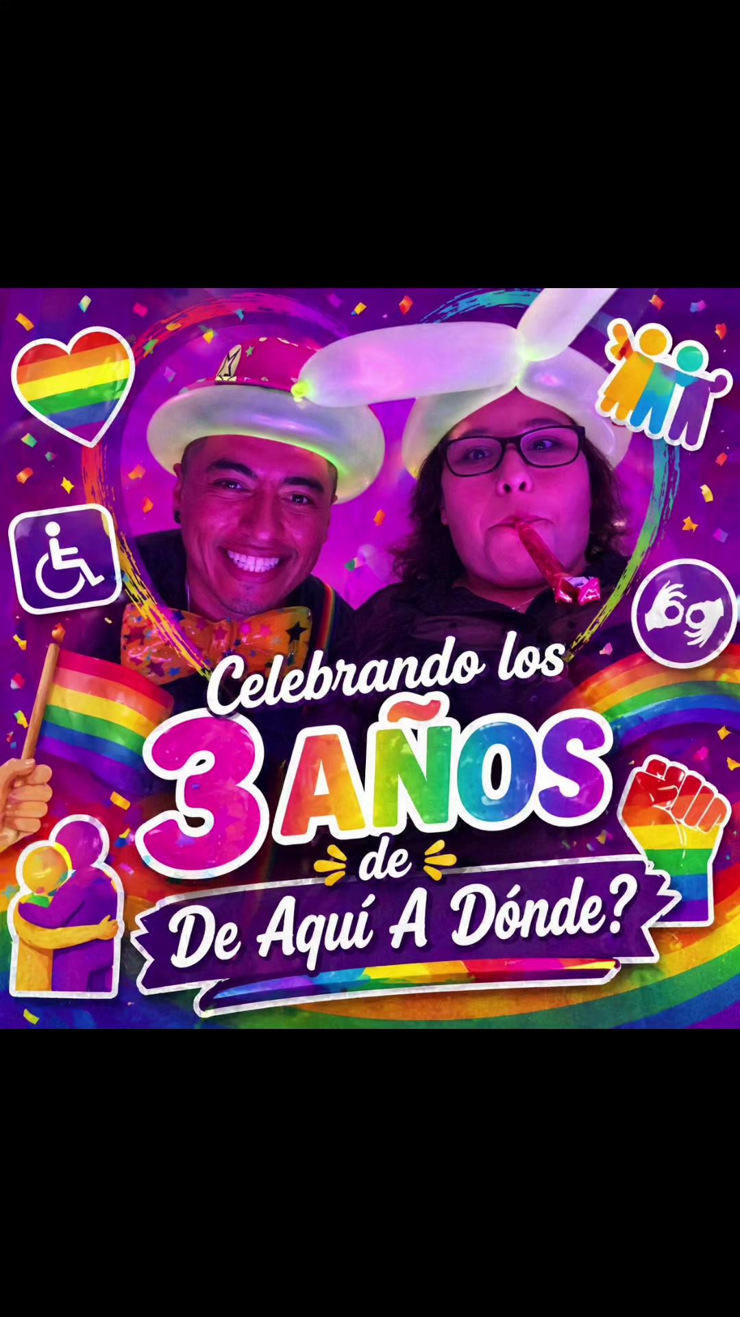@&iquest;De aqu&iacute; a d&oacute;nde?♿🏳️&zwj;🌈