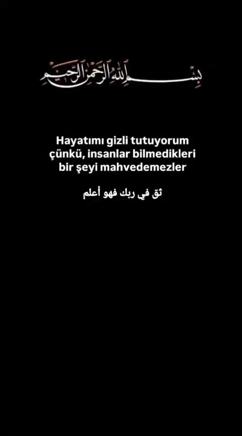 @tek Duamsın 🖤🤲🥀