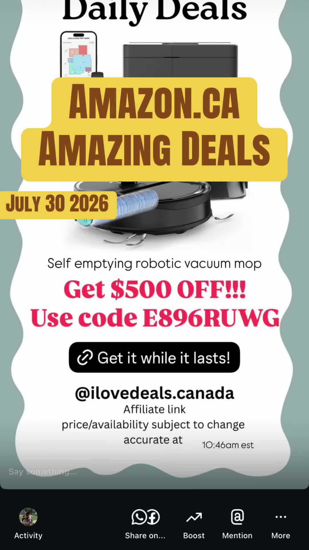 @I Love Deals Canada