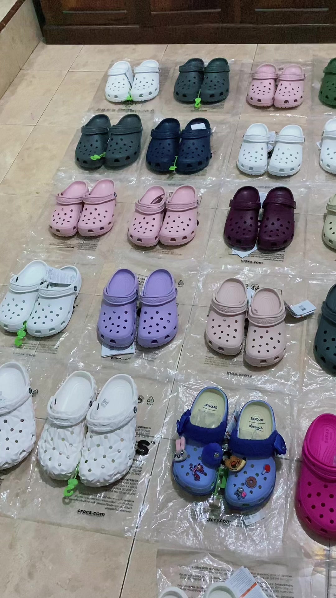 @matching crocs!