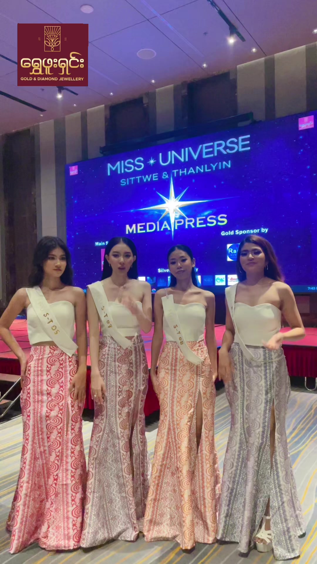 @Miss Universe Thanlyin&Sittwe