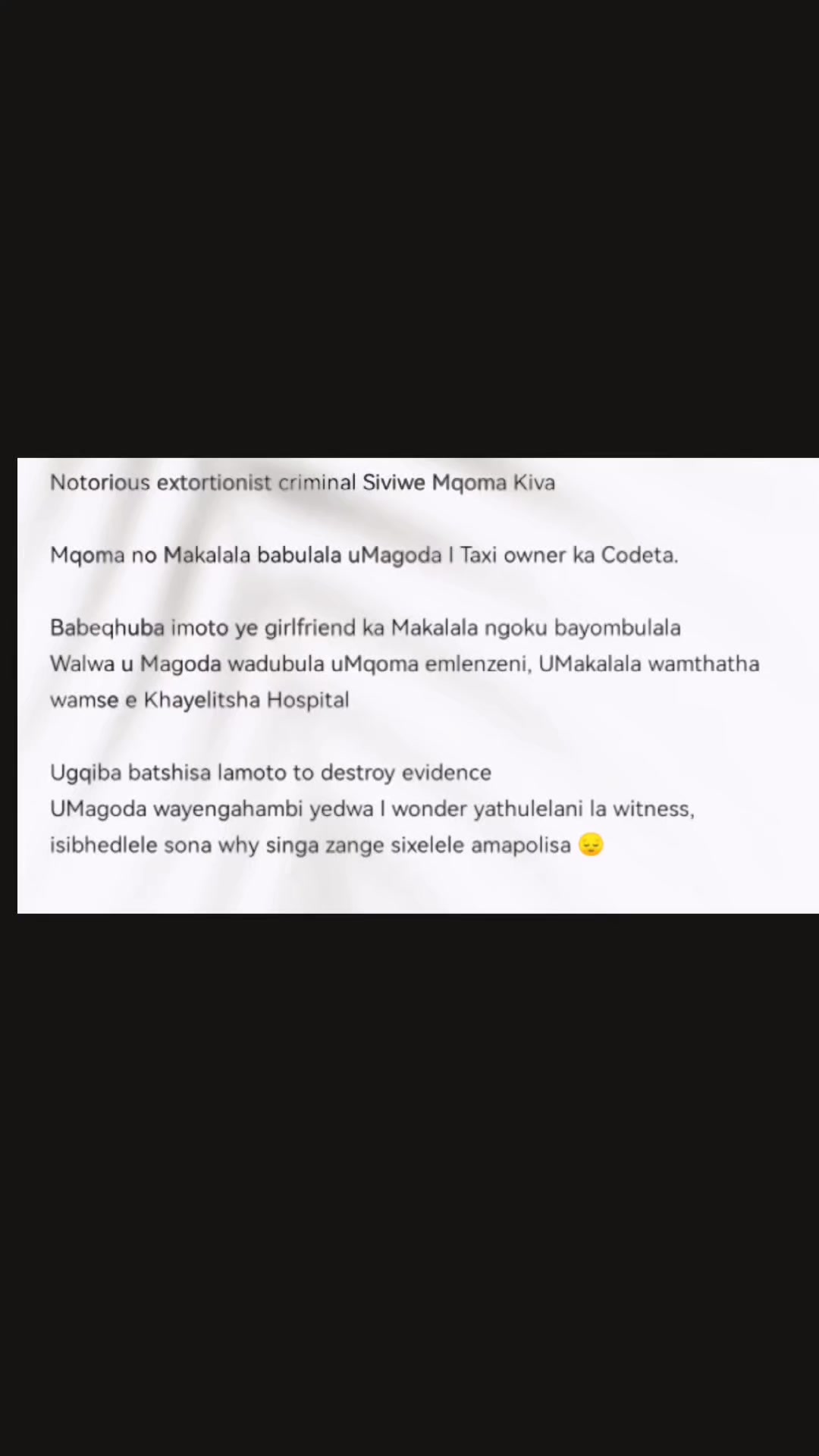 @Xabazipho Luthuli