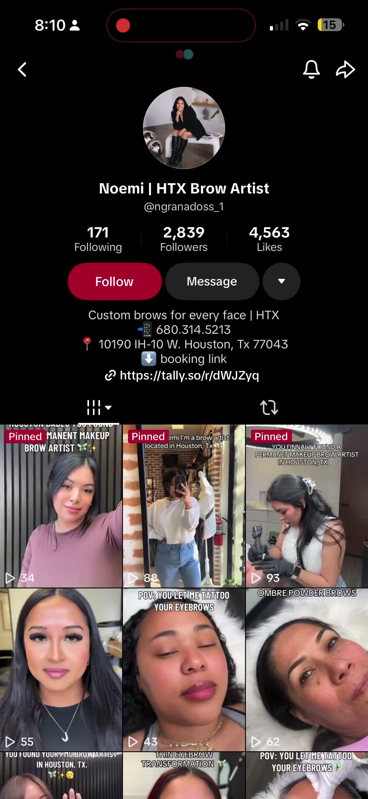 @HTX Brow Artist | Noemi