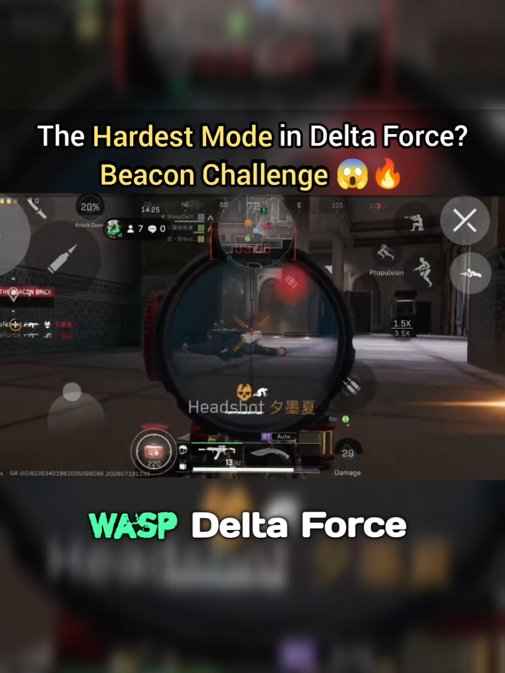 @Wasp Delta Force