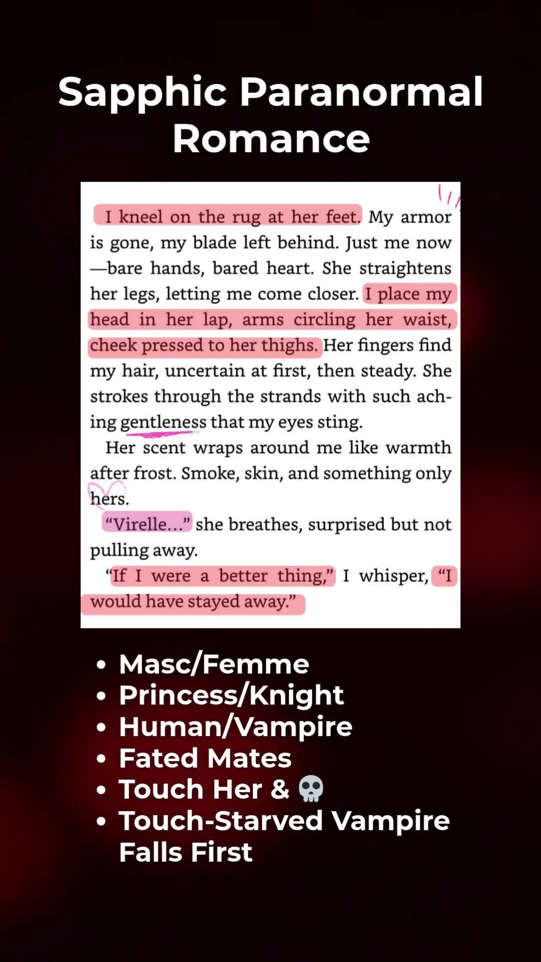 @Moira Darling 🌈Sapphic Author