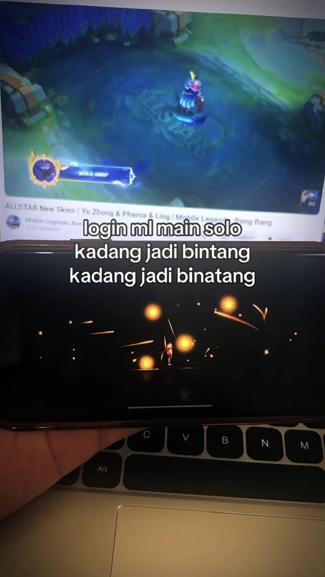 @from u