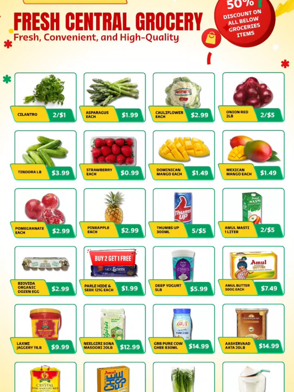 @FRESH CENTRAL GROCERY