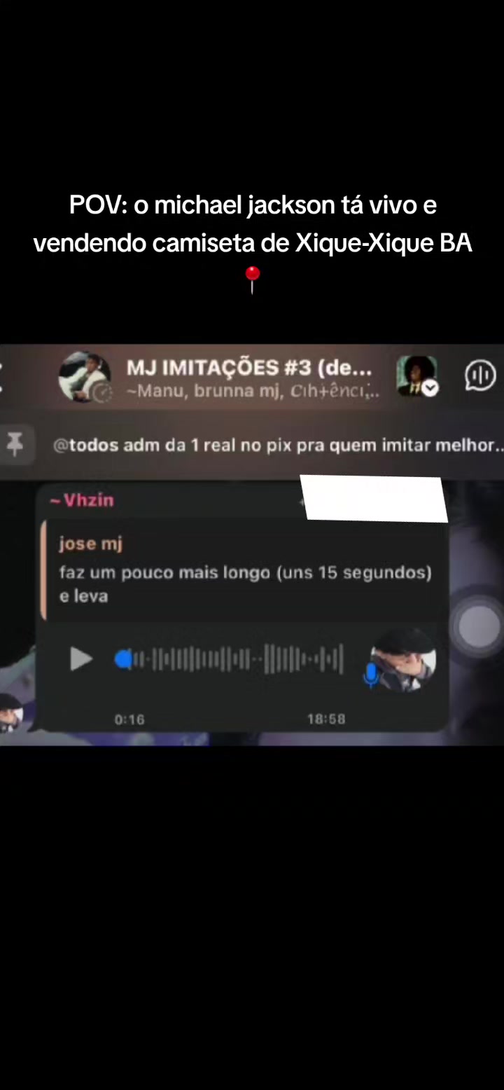 @Michael Imitações