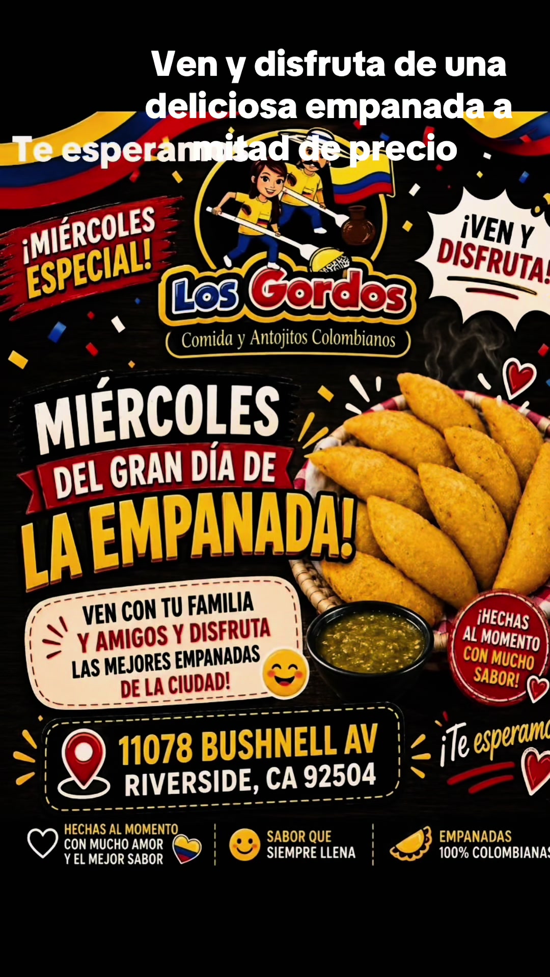 @los gordos comida colombiana