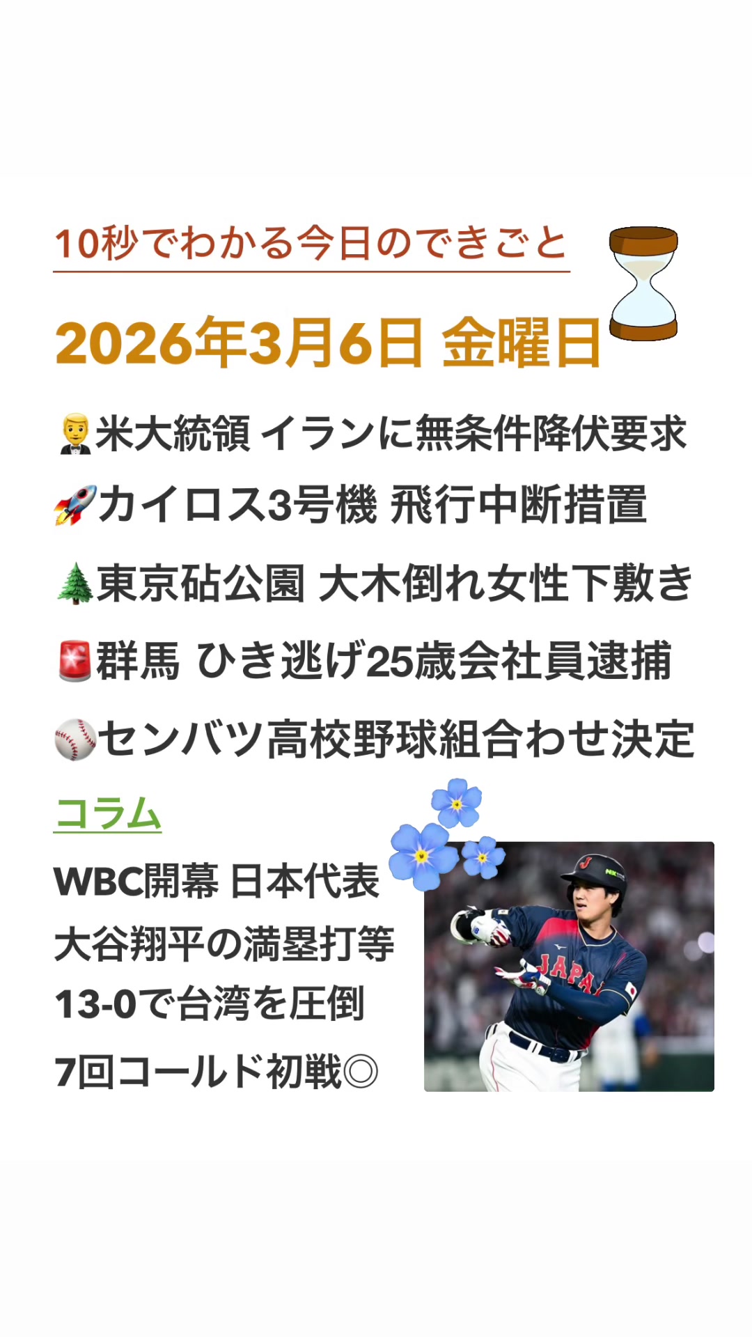 @今日の1日