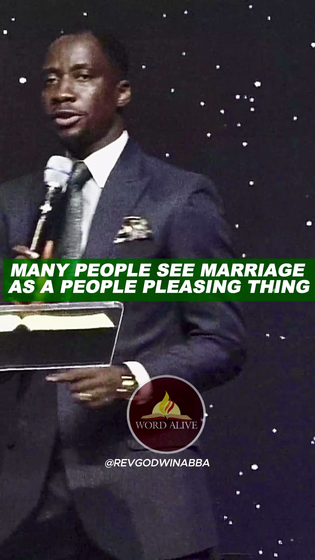 @REV. GODWIN ABBA