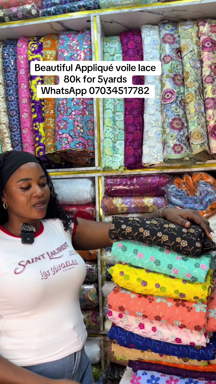 @FABRICS &ABAYA VENDOR IN LAGOS