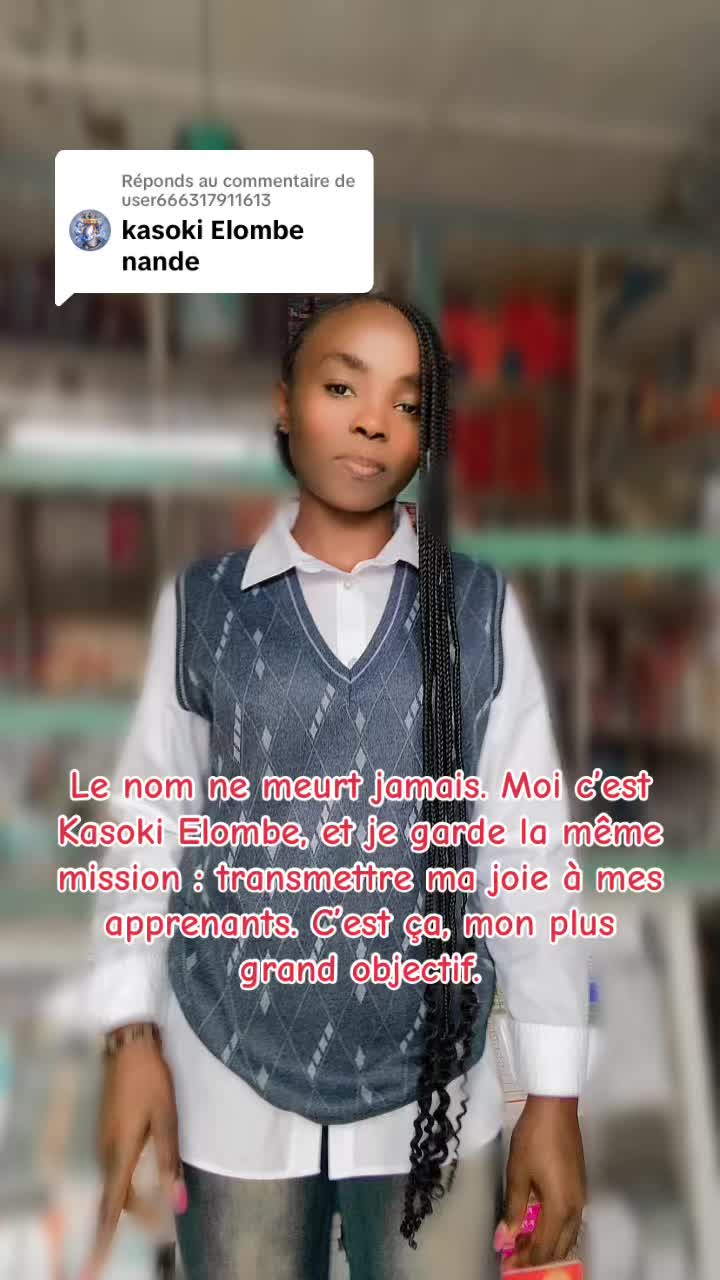 @Madame Kasoki 🇨🇩MK🇨🇬👩&zwj;🎓