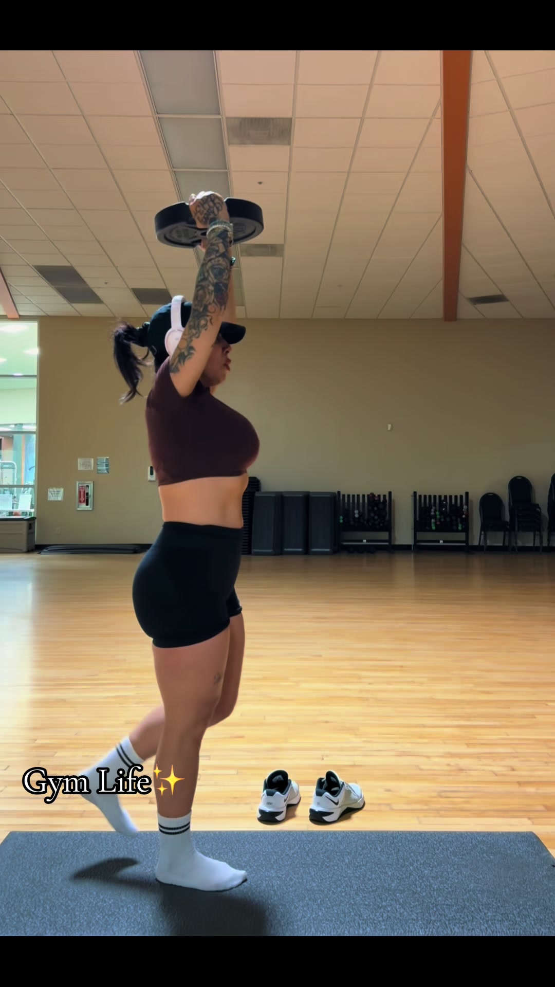 @Stina be at the Gym