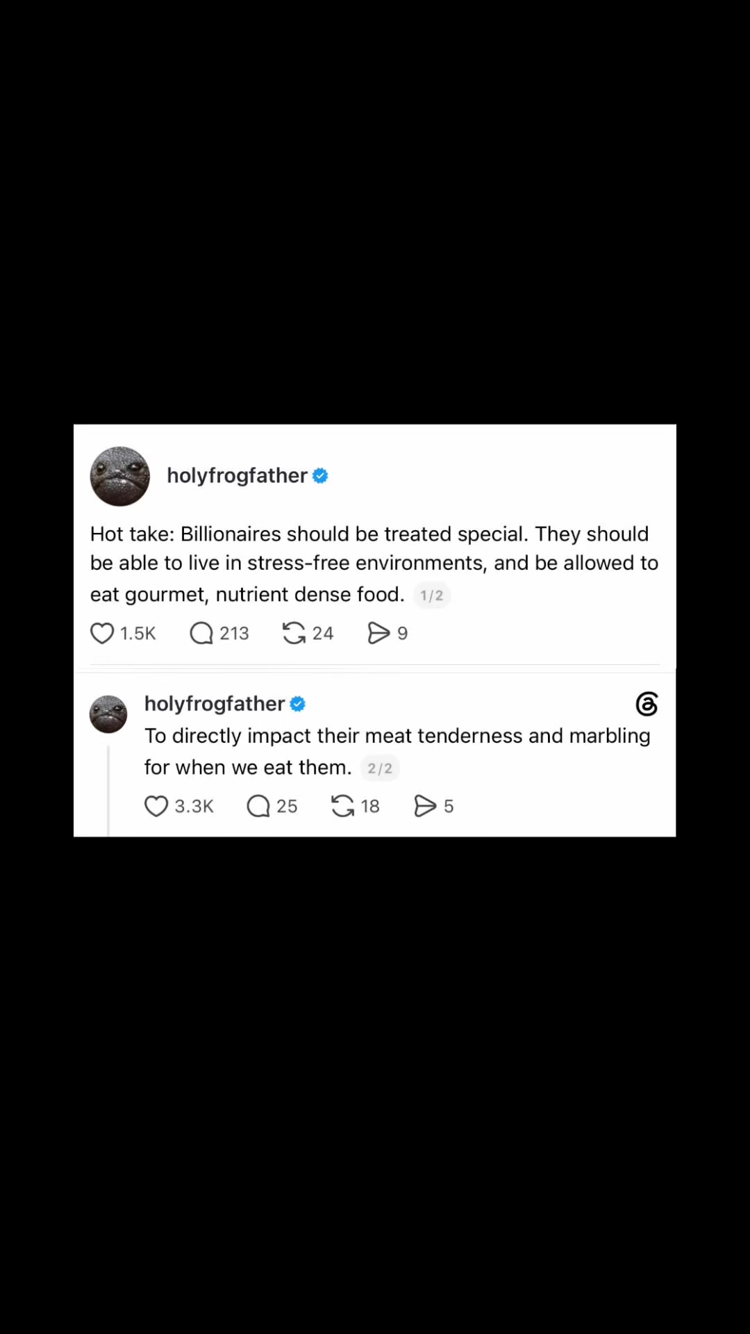 @Holy Frog Father
