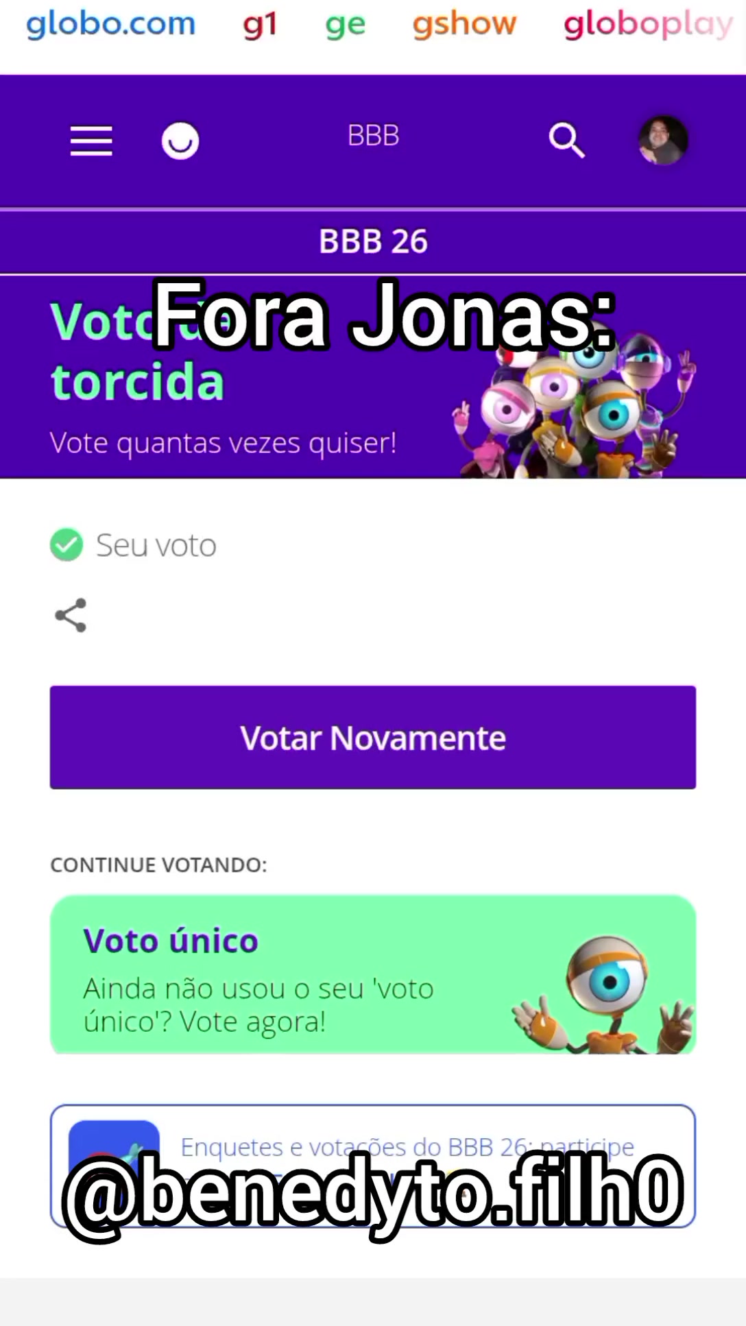 @Benedyto Filho🌳
