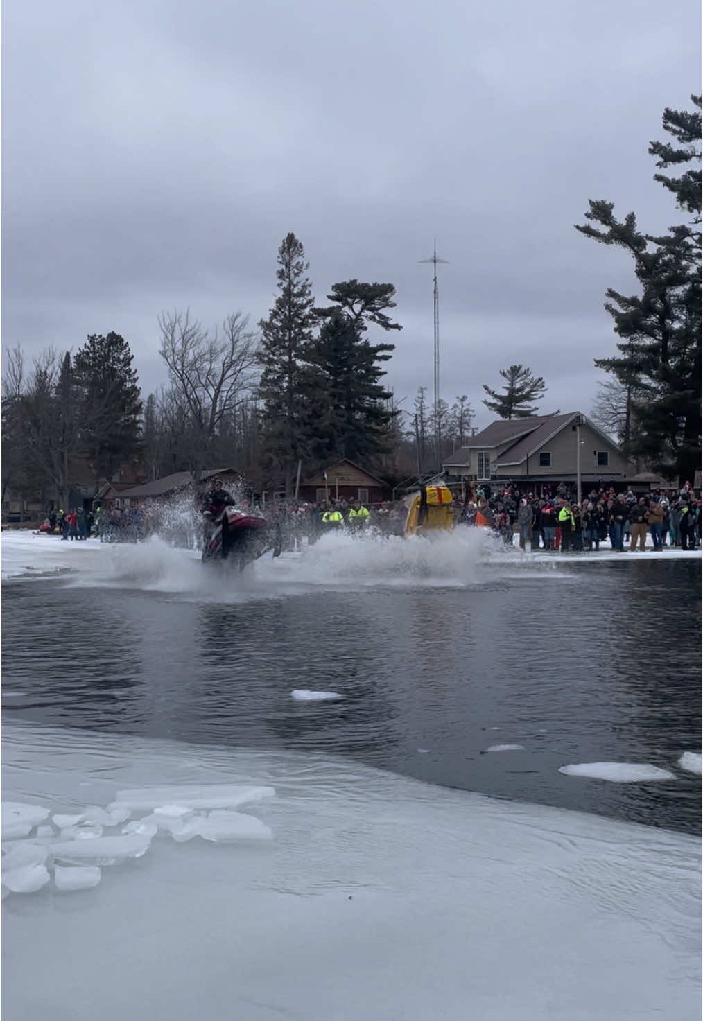 @Pickerel lake jump in