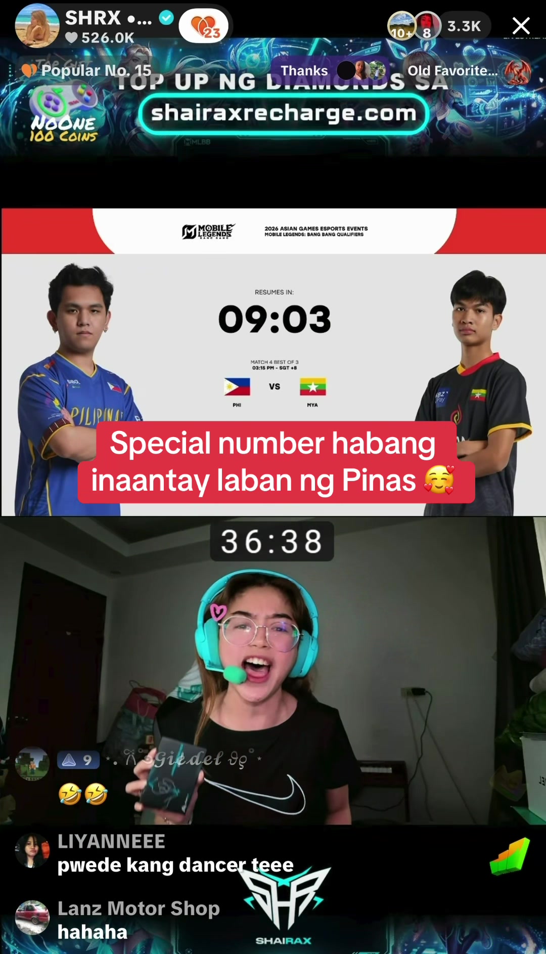 @SHRX • Shaira Ortile