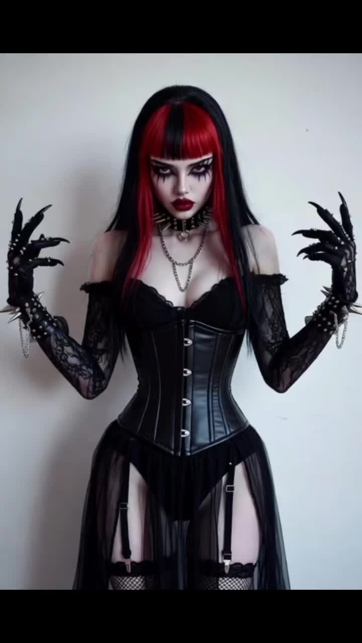 @Cute Goth Girls