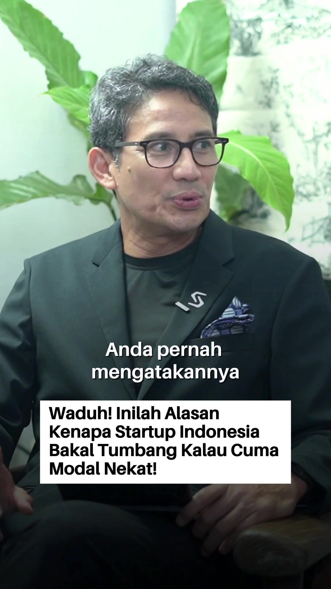 @Sandiaga Uno