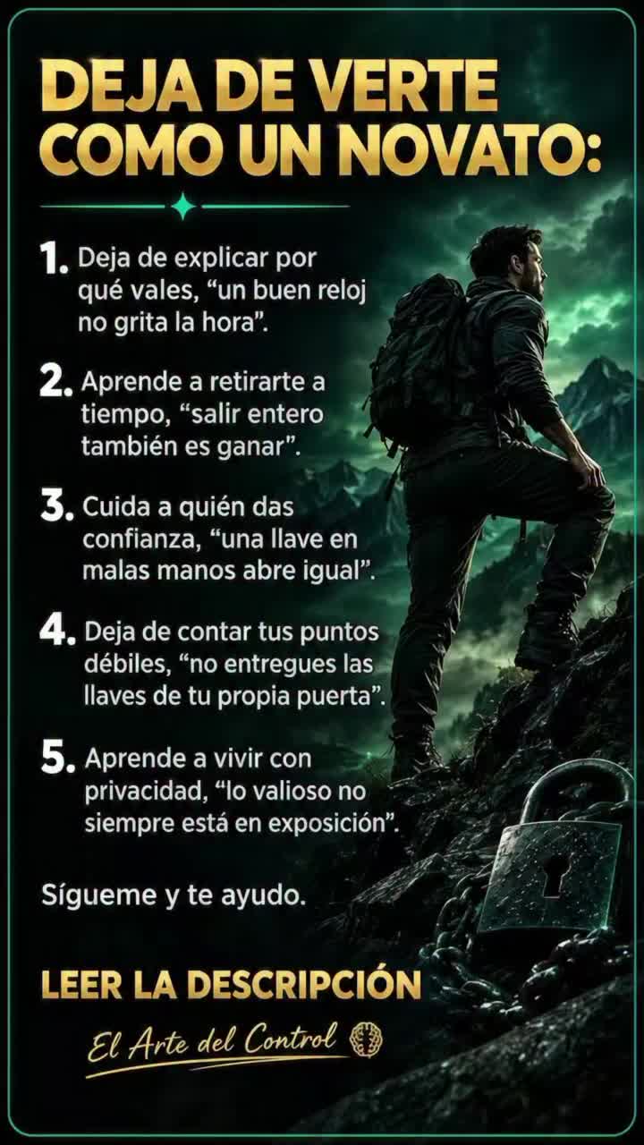 @El Arte del Control 🧠