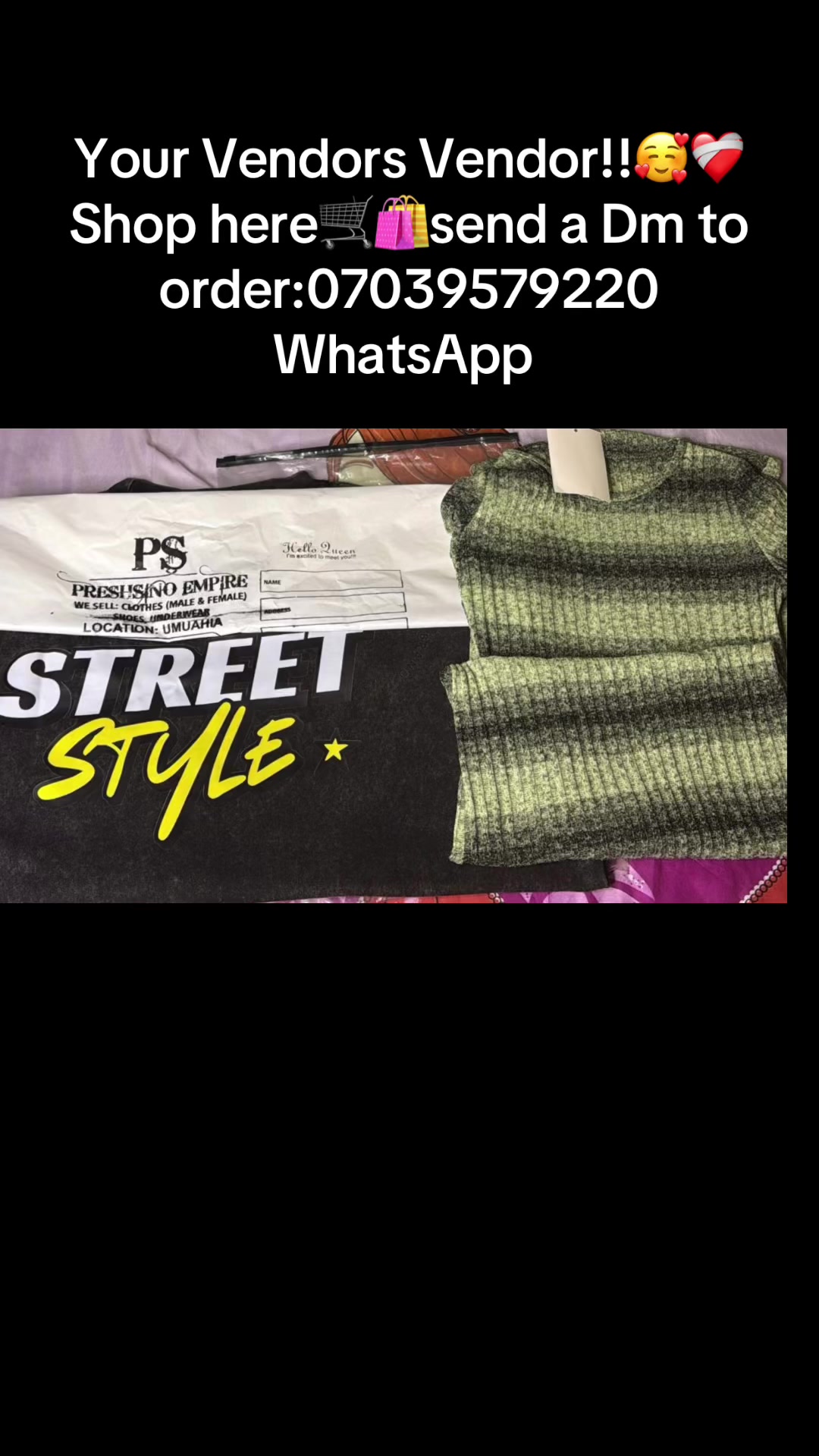 @PRESHSINO EMPIRE 👚👗🛍️🦋💦🍭
