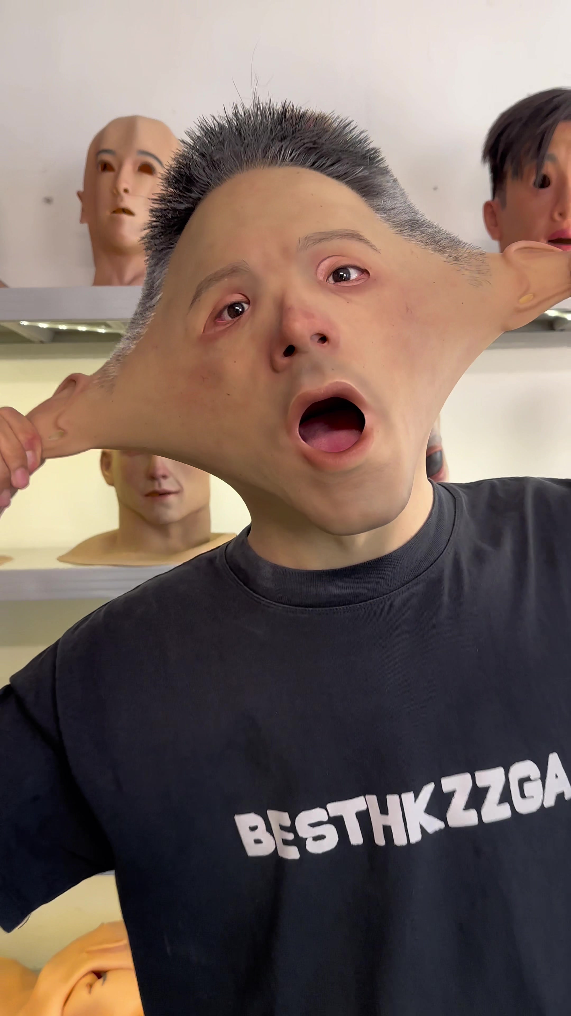 @Chaoxin.silicone.Mask