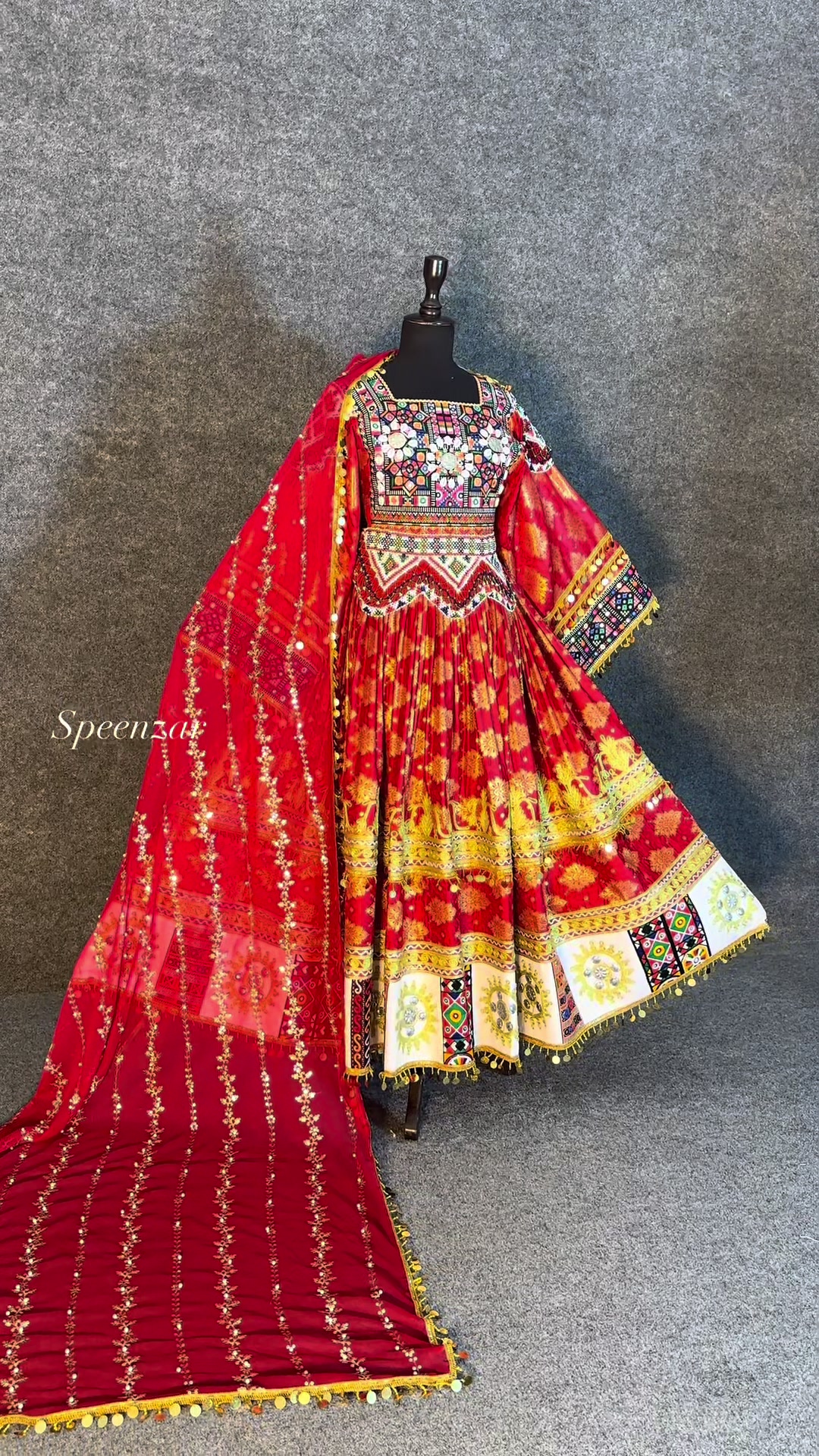 @Afghan Speenzar | Kochi dress