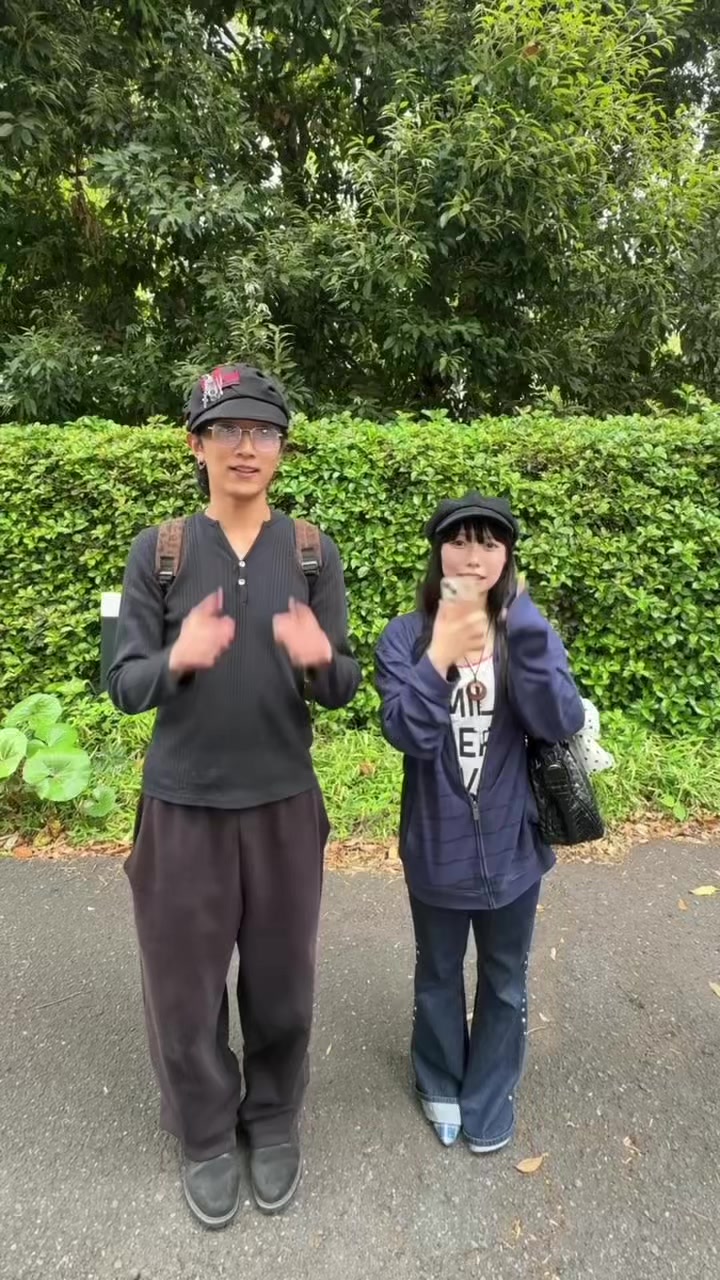 @明治学院大学 ファッションスナップ