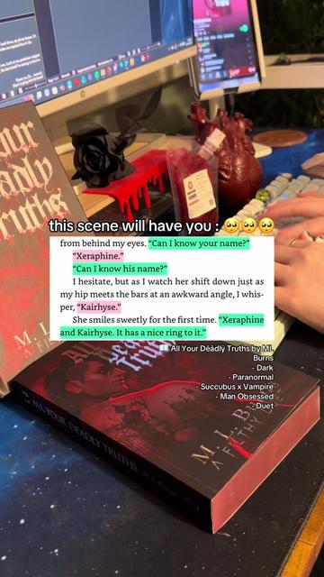 @M. L. Burns  🖤🗡️🌶️ Author